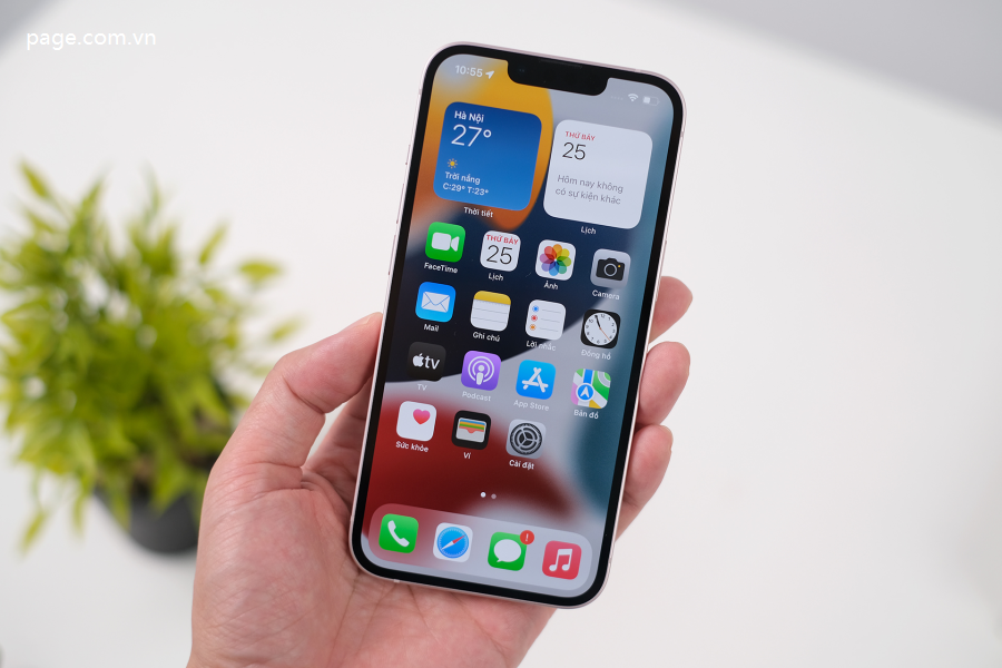 Ảnh thực tế iPhone 13 màu hồng-190-1