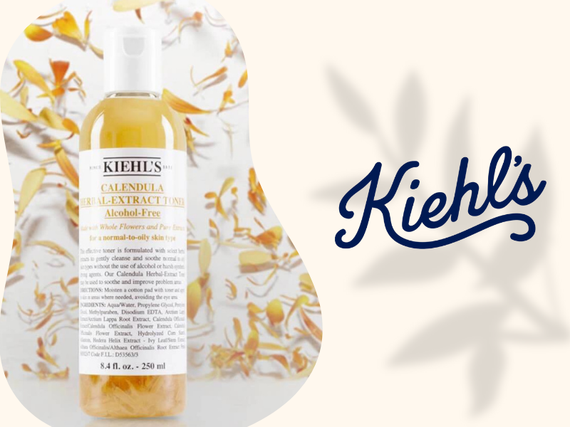 Kiehl's - Nước cân bằng hoa cúc Calendula Herbal Extract Alcohol-693-1