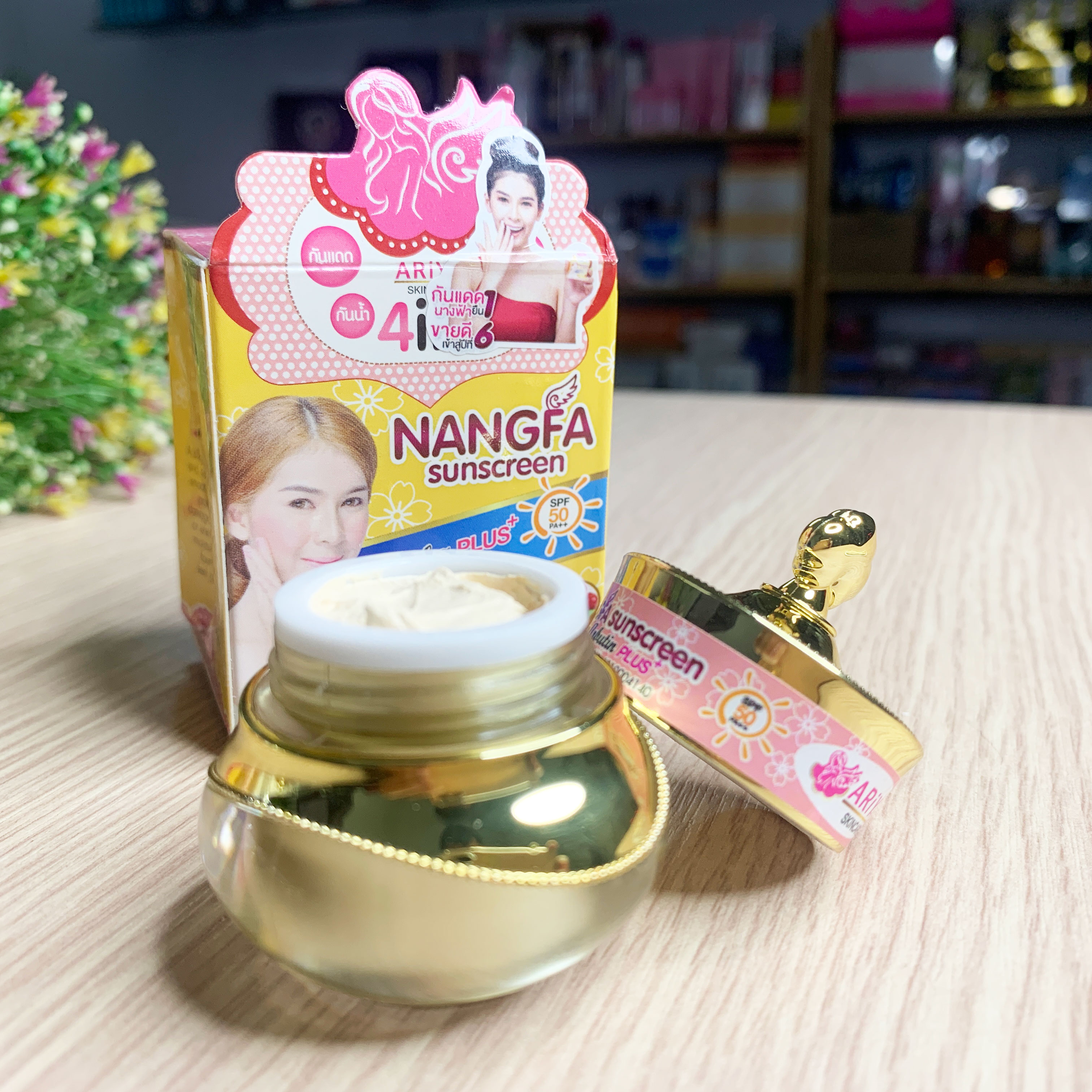 Kem Chống Nắng Che Khuyết Điểm Nangfa 4 in 1 - Nangfah SPF 50-1