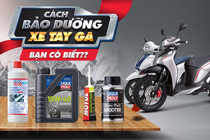 Bảo Dưỡng Xe Tay Ga Định Kỳ Và Đúng Cách