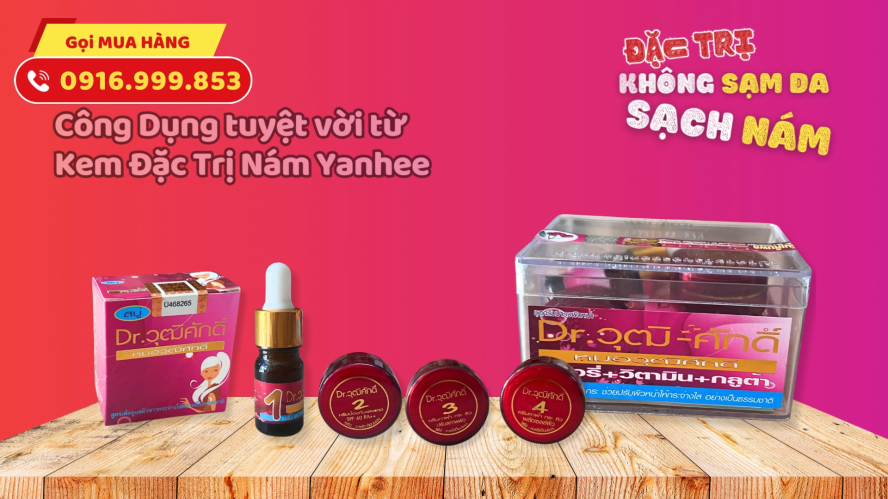 Công Dụng Tuyệt Vời Khi Dùng Bộ Sản phẩm Yanhee Đỏ Thái Lan