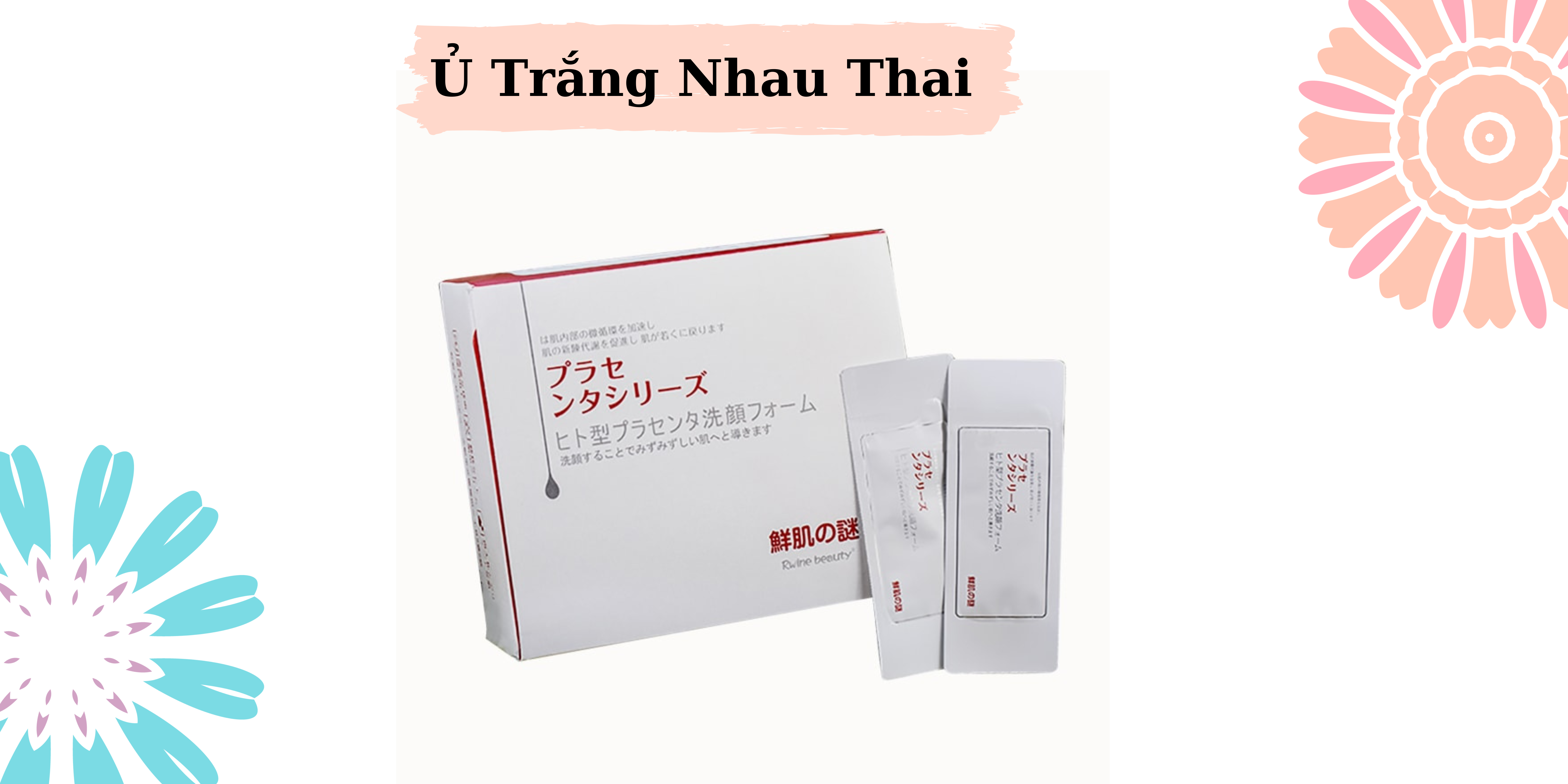 Cùng mình review qua mặt nạ ủ trắng nhau thai cừu Nhật Bản
