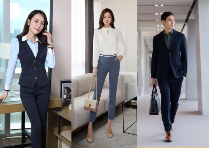 Những điều cần lưu ý cho trang phục nơi công sở