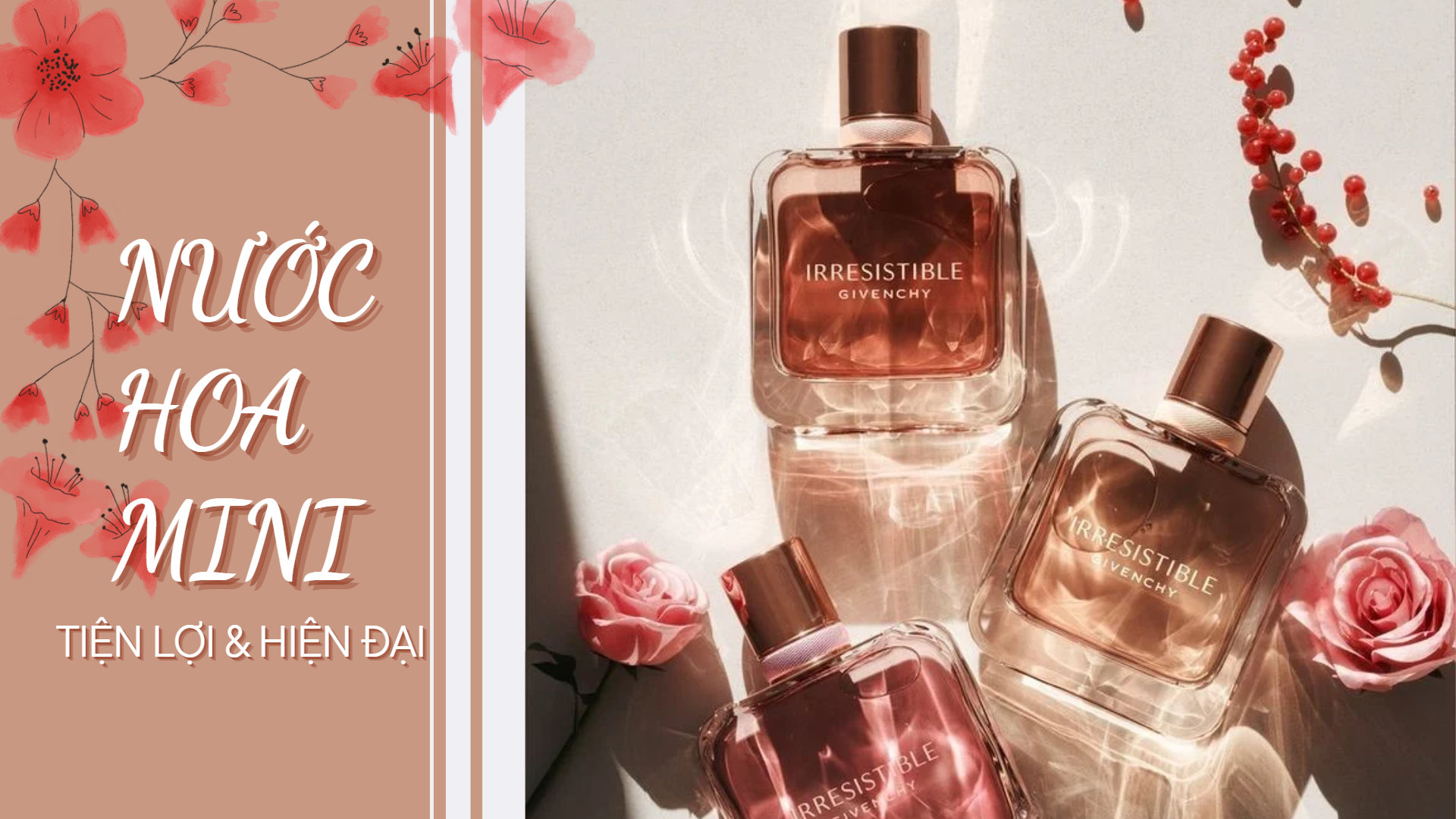 Vì Sao Nên Dùng Nước Hoa Mini - Giải Pháp Hoàn Hảo Cho Phong Cách Sống Hiện Đại