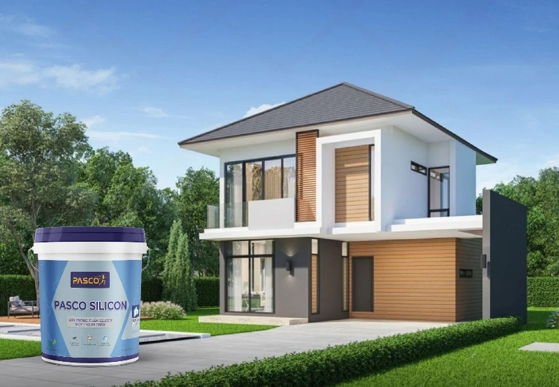 Pasco Silicon - Sơn Chống Thấm Bảo Vệ Ngôi Nhà Việt