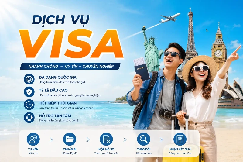 Dịch Vụ Gia Hạn Visa Việt Nam cho Người Nước ngoài Trọn Gói, Uy Tín