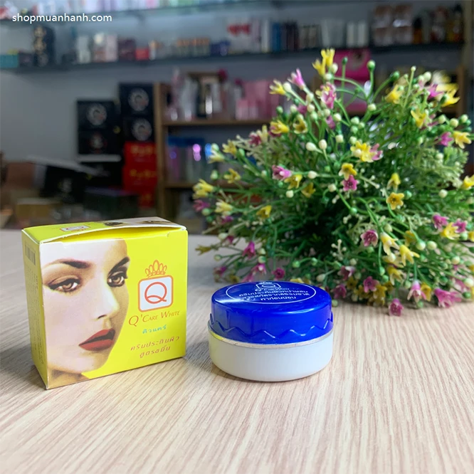 Cách Sử Dụng Kem Nghệ Trị Mụn Trắng Da Q’ Care White