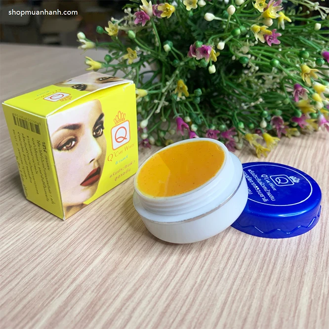 Cách Sử Dụng Kem Nghệ Trị Mụn Trắng Da Q’ Care White