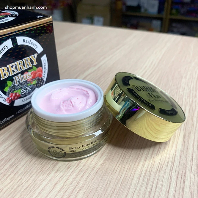 Phân Phối Kem Dưỡng Trắng Da Trị Nám Berry Plus Extra Whitening Cream Thái Lan