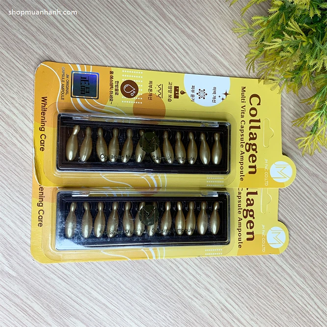 Viên Collagen Tươi Đẹp Da Ammud Multi Vita Ampoule Collagen
