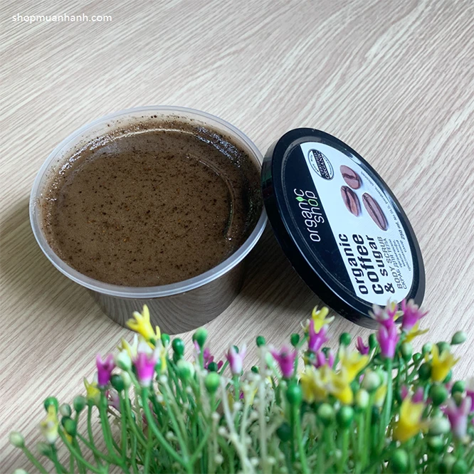 Hướng Dẫn Sử Dụng Kem Tẩy da chết Toàn Thân Organic Coffee & Sugar Body Scrub Nga