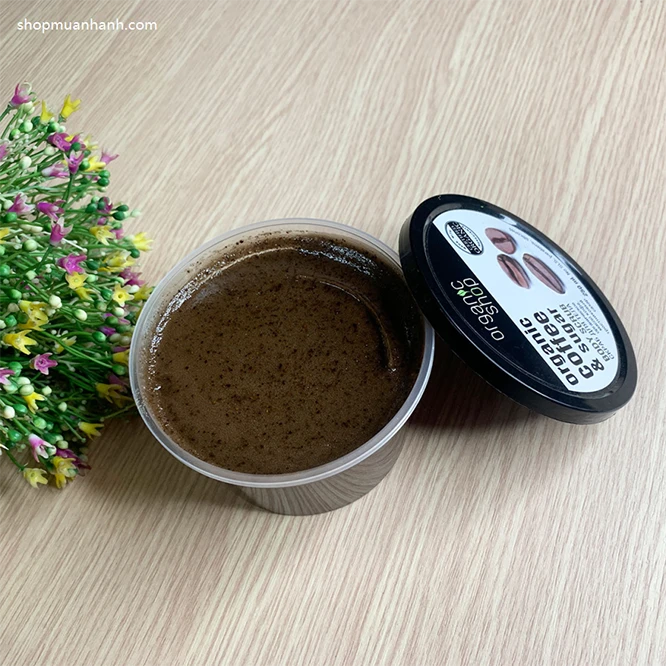 Hướng Dẫn Sử Dụng Kem Tẩy da chết Toàn Thân Organic Coffee & Sugar Body Scrub Nga