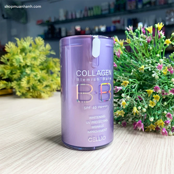 Kem Nền Cellio Collagen Blemish Balm B.B SPF 40 PA