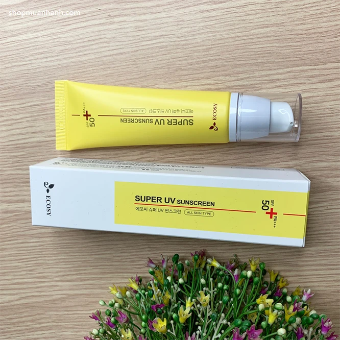 Kem Chống Nắng Chứa Chất Chống Hấp Thụ Tia Uv
