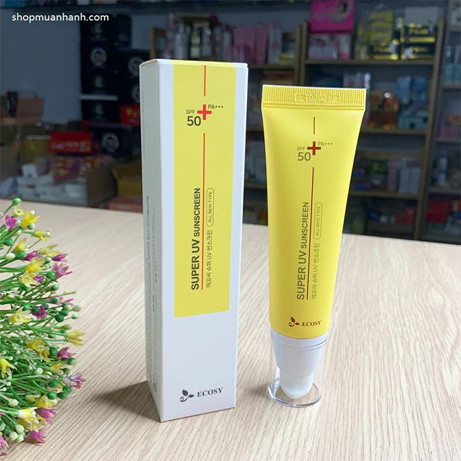 Kem Chống Nắng Chứa Chất Chống Hấp Thụ Tia Uv