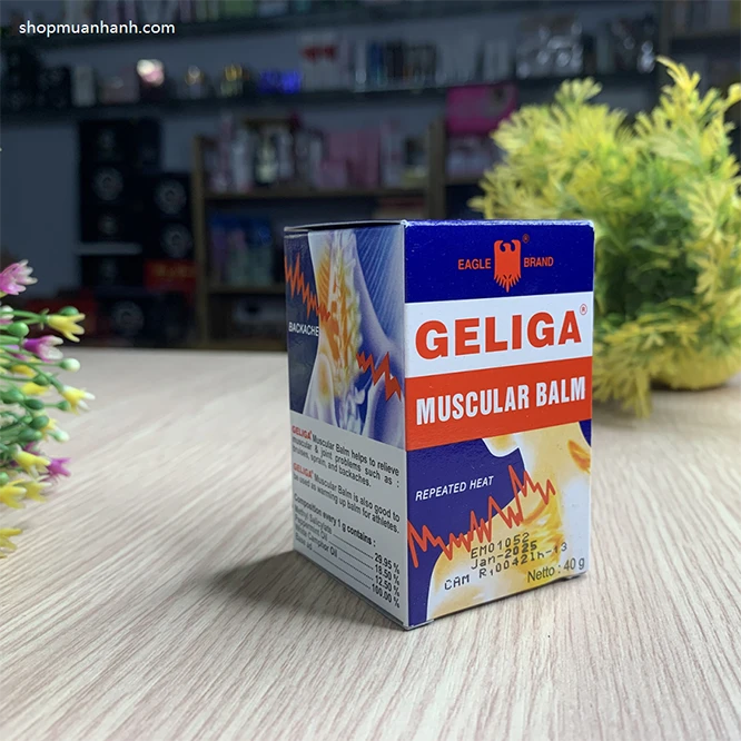 Dầu Cù Là Lửa Geliga Indonesia