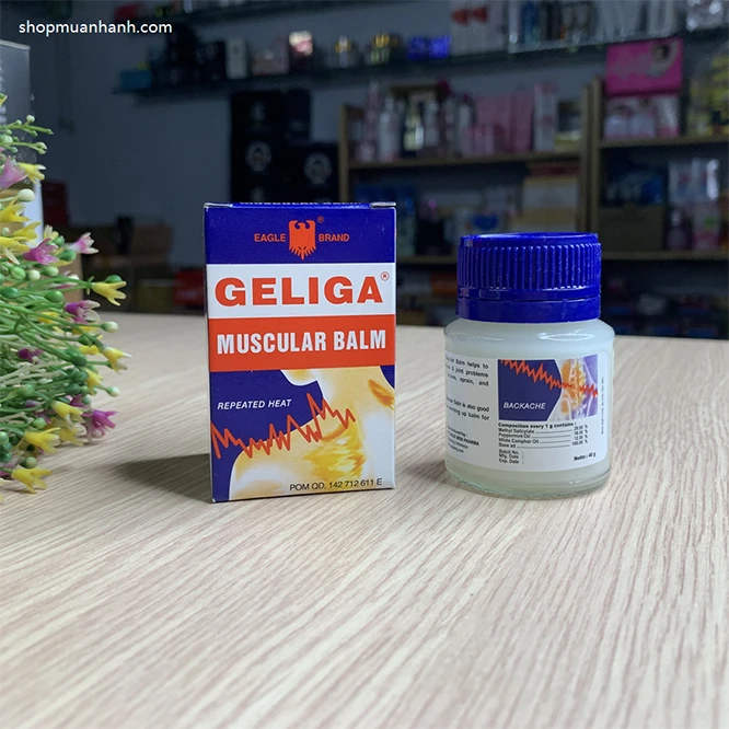 Dầu Cù Là Lửa Geliga Indonesia