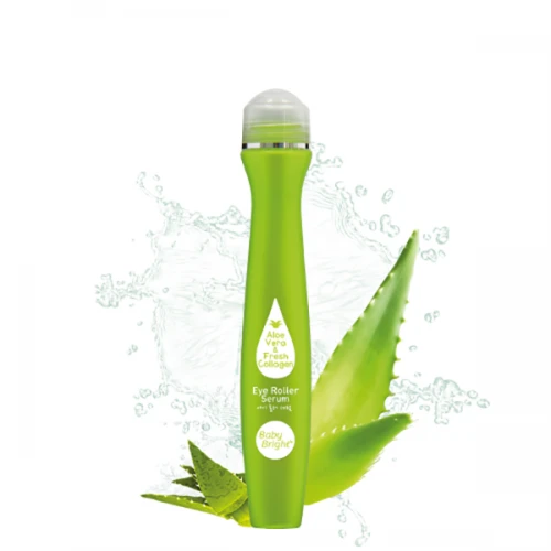 Cây Lăn Mắt Lô Hội và Collagen Tươi Baby Bright 15ml