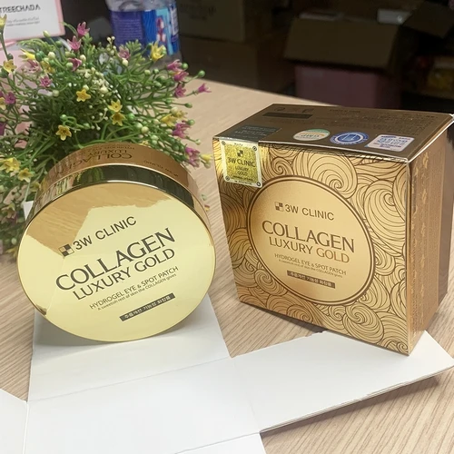 Đắp Mắt Chống Lão Hóa Collagen Luxury Gold Hydrogel Eye & Spot Patch 3w Clinic