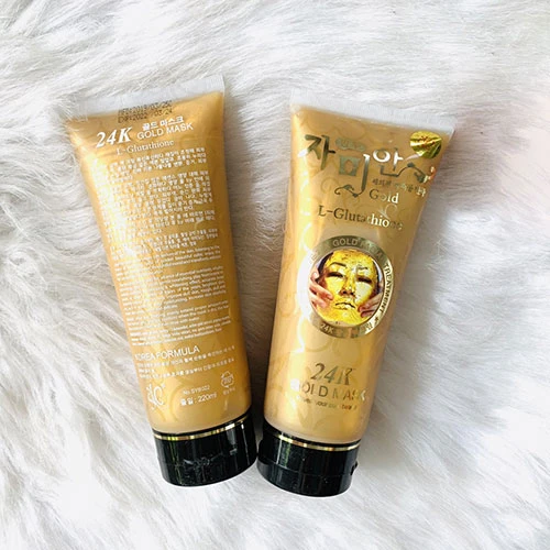 Gel Lột Mặt Nạ Vàng 24k L - Glutathione Hàn Quốc