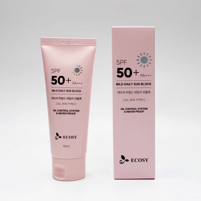 Kem Chống Nắng Ecosy Mild Daily Sun Block Spf50+ Pa+++ 100ml