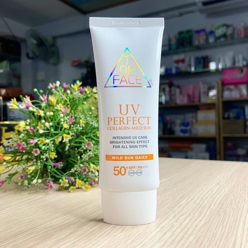 Kem Chống Nắng Top Face Uv Perfect Spf50 Plus Pa Hàn Quốc
