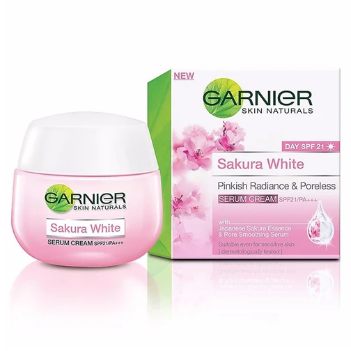 Kem Dưỡng Trắng Da Garnier Sakura White Spf21 Thái Lan