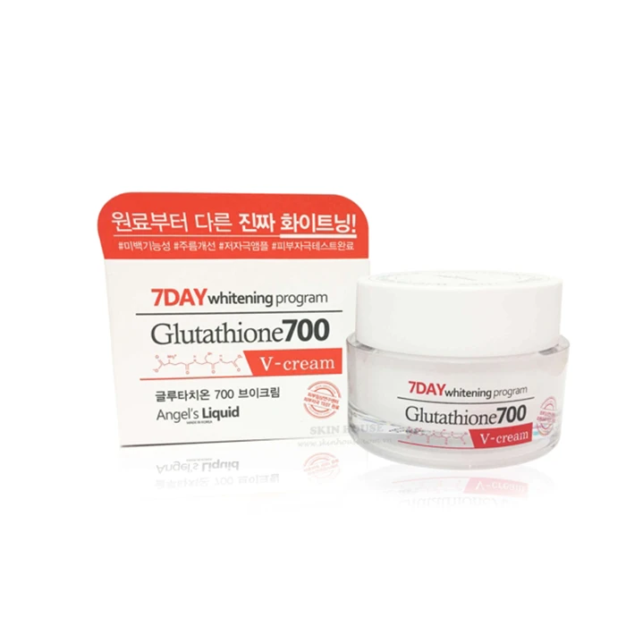 Kem Trắng Da 7day Whitening Program Glutathione 700 V - Cream