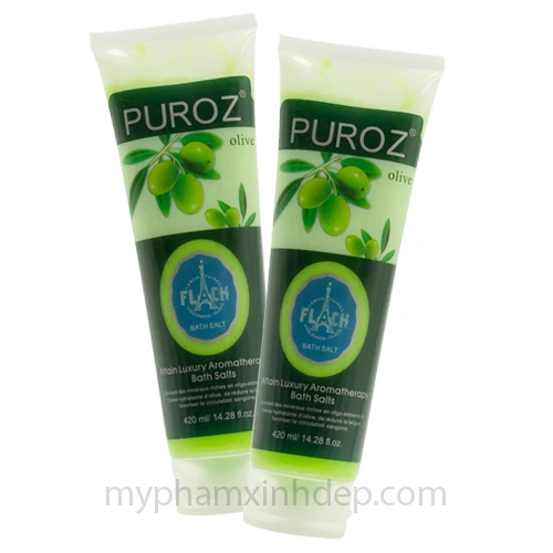 Muối Tắm Tẩy Thâm Đen Puroz của Pháp