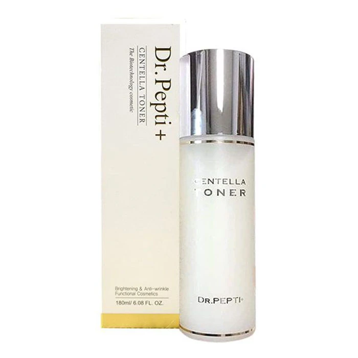 Nước Hoa Hồng Dr.pepti+ Centella Toner 180ml Hàn Quốc