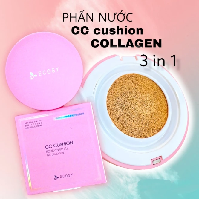 Phấn Nước Kiềm Dầu Cc Cushion the Collagen Ecosy