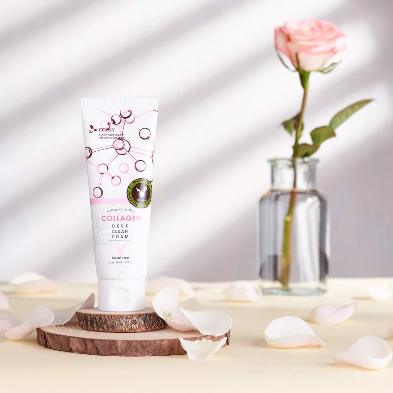 Sữa Rửa Mặt Ecosy Thành Phần Collagen - Ecosy Collagen Deep Clean Foam 100ml
