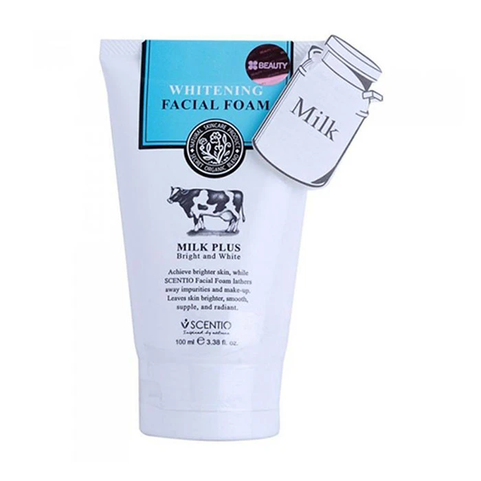 Sữa Rửa Mặt Scentio Milk Plus Whitening 100ml Thái Lan