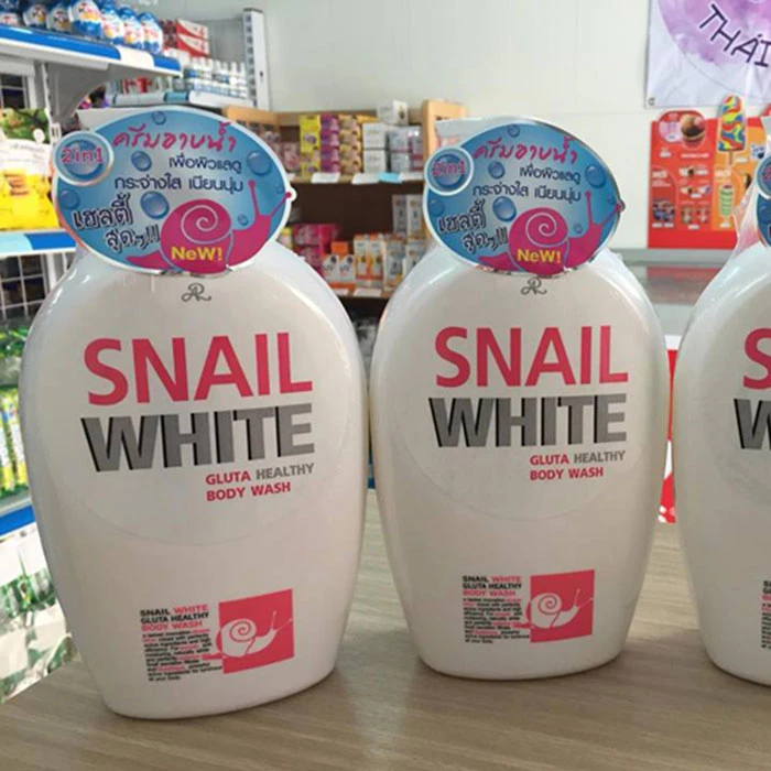 Sữa Tắm Trắng Da Snail White Ốc Sên 800ml