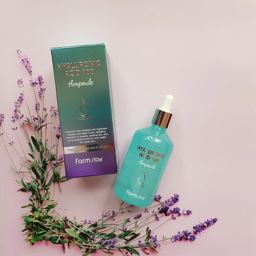 Tinh Chất Farmstay Hyaluronic Acid 100 Ampoule(ser09) - Hàn Quốc