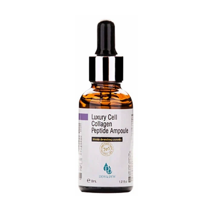 Tinh Chất Trị Nám Cao Cấp Dew And Dew Luxury Cell Collagen Peptide 30ml