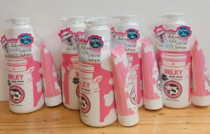 Sữa Tắm Milky Gluta Tặng Kèm Sữa Rửa Mặt Milky Gluta