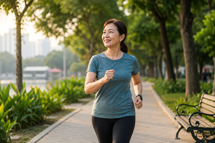 U50 chỉ đi bộ thôi có đủ không?