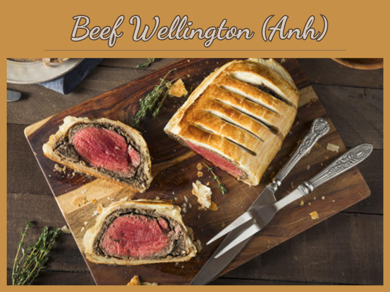 Ẩm Thực Quốc Tế: Pasta(Ý)và Beef Wellington(Anh)-892-1