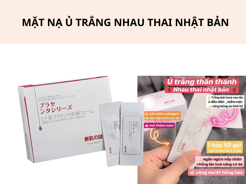 Cùng mình review qua mặt nạ ủ trắng nhau thai cừu Nhật Bản-653-1