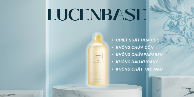 Giới thiệu chung về nước tẩy trang LUCENBASE hoa cúc-1213-1