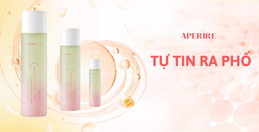 Aperire Peony Dew Firming Toner – Bừng Sáng Làn Da Căng Mướt, Săn Chắc Đến Mọi Góc Nhìn