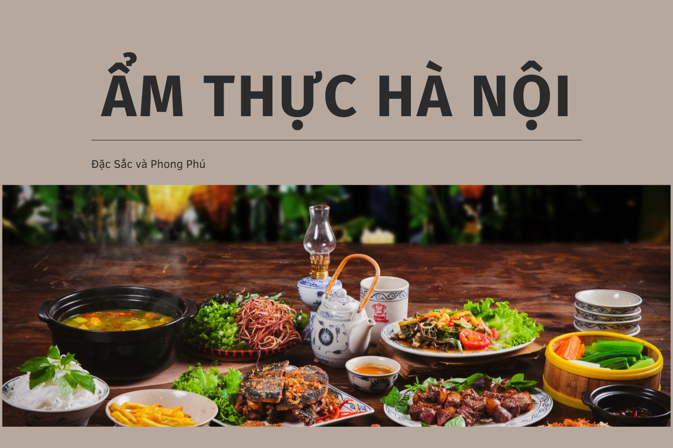 Khám phá ẩm thực Hà Nội