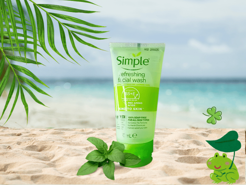 Sữa rửa mặt Simple Refreshing Facial Wash - đẩy sạch mọi loại bẩn bám